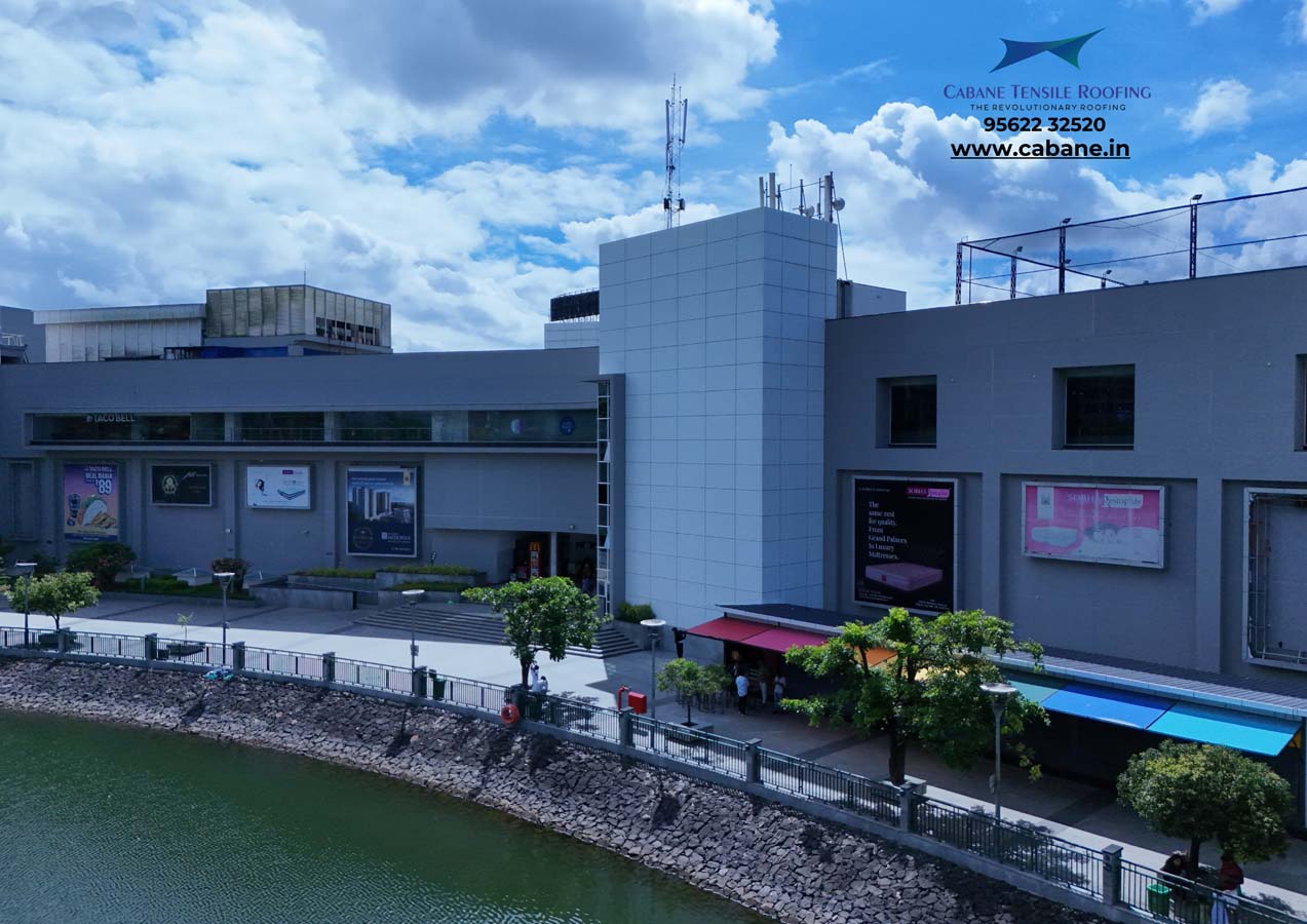 Cabane Tensile Roofing